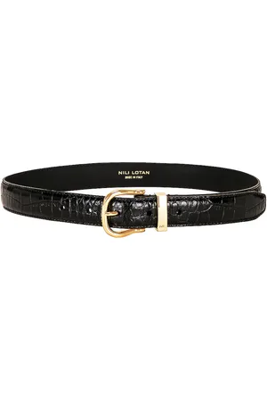 NILI LOTAN Louise Belt in - Black. Size 65 (also in 70, 85, 90).
