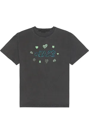 Andersson Bell Essential ADSB Hearts Card T-Shirt in - Grey. Size XL/1X (also in ).