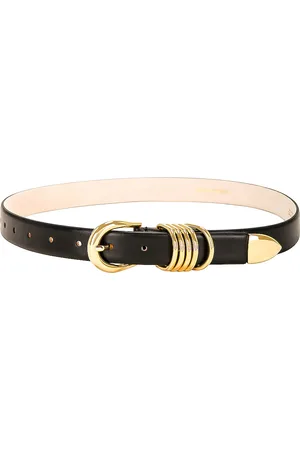 DEHANCHE Hollyhock Belt in - Black. Size L (also in M, S, XL, XS).