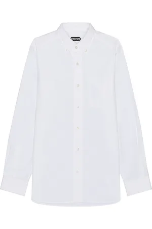 Tom Ford Washed Stretch Oxford Slim Fit Leisure Shirt in - . Size 40 (also in ).