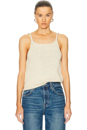 THE ELDER STATESMAN Strappy Tank Top in - . Size L (also in ).