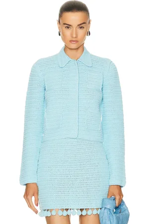 Burberry Crochet Jacket in - Blue. Size M (also in ).