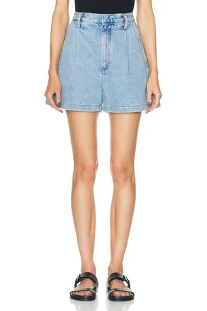 AGOLDE Becker Short in - Denim-Light. Size 32 (also in 31, 33).
