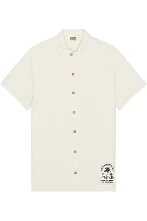 Agua Bendita Jack Cipres Shirt in - Cream. Size M (also in S).