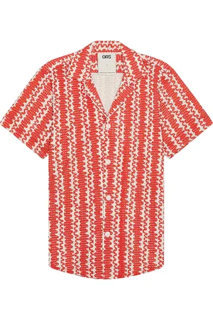 Oas Scribble Cuba Net Shirt in - . Size L (also in M, S, XL/1X, XS).