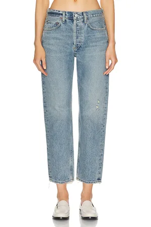 AGOLDE Parker Low Slung Vintage Straight in - Denim-Light. Size 28 (also in 32, 33).