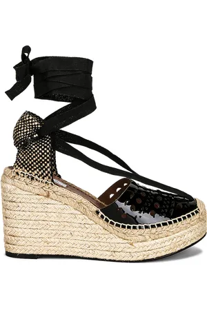 Alaïa Vienne Espadrille Wedges in - Black. Size 35 (also in 36, 39, 40, 41).