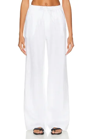 AEXAE Linen Drawstring Trouser in - . Size XS (also in XL).