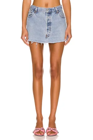 EB DENIM Vintage Mini Skirt in - Denim- . Size S (also in ).