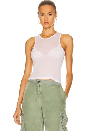 JOHN ELLIOTT Gauze Rib Tank in - . Size M (also in ).