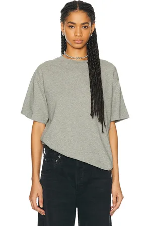 WAO The Relaxed Tee in - Grey. Size M (also in L, S, XL/1X).
