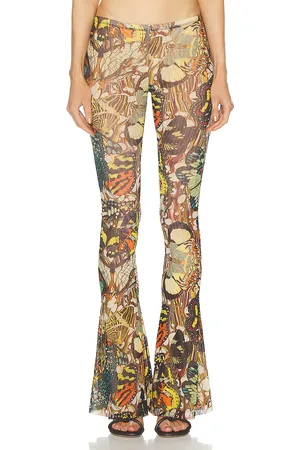 Jean Paul Gaultier Papillon Mesh Pant in - Yellow. Size S (also in ).