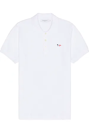 Maison Kitsuné Tricolor Fox Patch Polo in - . Size S (also in ).