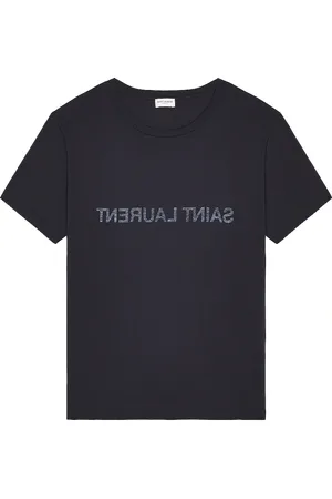 Saint Laurent Reverse T-Shirt in - Black. Size S (also in ).