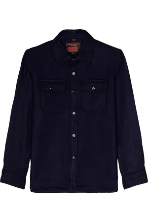 Schott NYC CPO Wool Shirt in - Black. Size M (also in S).