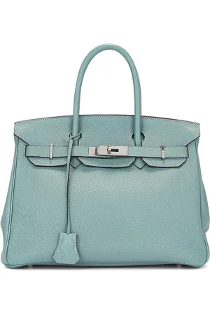 Hermès Togo Birkin 30 Handbag in - Blue. Size all.