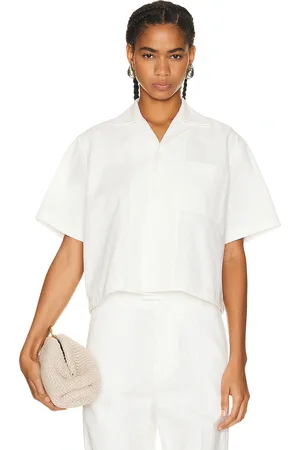 Bottega Veneta Short Sleeve Shirt in - White. Size 34 (also in ).