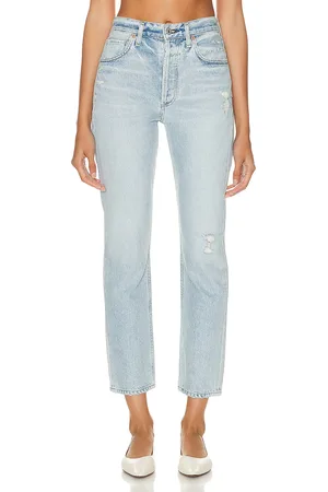 Citizens of Humanity Charlotte High Rise Straight in - Denim-Light. Size 32 (also in 33).