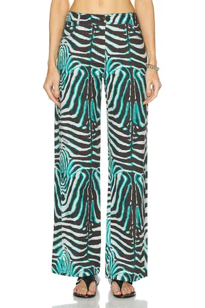 SIEDRES Essie Pant in - Teal. Size 36 (also in ).