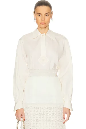 CHANEL Balloon Sleeve Shirt in - . Size 40 (also in ).