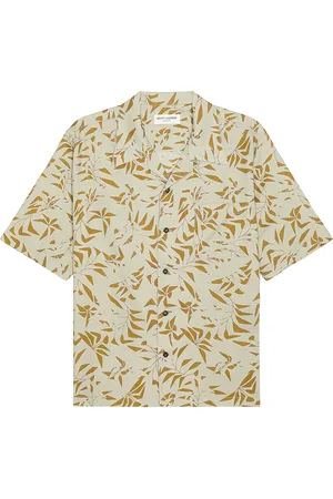 Saint Laurent Hawaii Short Sleeve Shirt in - White. Size L (also in S).