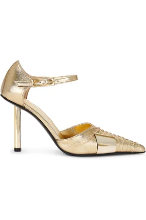 Gia Borghini X Fai Khadra Aalto Heel in - Metallic . Size 36 (also in 36.5, 39, 41).