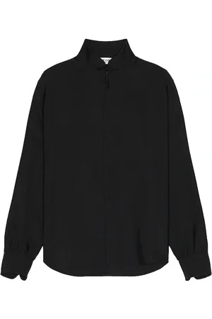 Saint Laurent Chemise Col Chemine in - Black. Size 40 (also in 38).