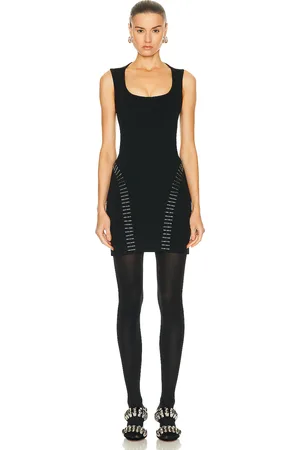 Alaïa Mini Dress in Noir in - Black. Size 34 (also in 36, 38).
