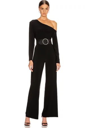 Norma Kamali Long Sleeve Drop Shoulder Jumpsuit in - . Size XS (also in ).