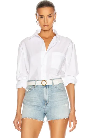 Citizens of Humanity Kayla Shirt in - White. Size L (also in M, XL).