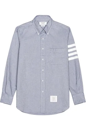 Thom Browne Straight Fit 4 Bar Shirt in - Blue. Size 1 (also in 2, 3).