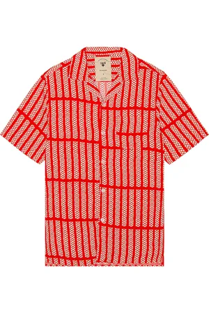 Oas Shirt in - Red. Size L (also in M, S).