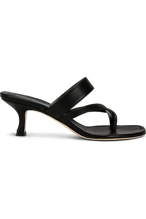 Manolo Blahnik Susa 50 Leather Sandal in - . Size 36 (also in 37.5, 38, 38.5).