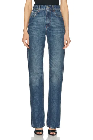 COPERNI High Waisted Straight Leg in - Denim-Medium. Size L (also in XS).
