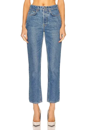 GRLFRND Karolina High Rise Skinny in - Denim-Medium. Size 29 (also in ).