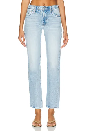 Mother The Smarty Pants Skimp in - Denim-Light. Size 24 (also in 30, 33).