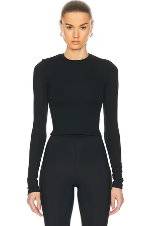 WARDROBE.NYC Opaque Long Sleeve Tee in - . Size L (also in M, XS, XXS).