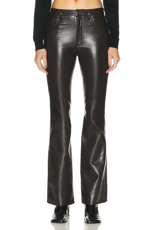 Citizens of Humanity Recycled Leather Lilah Pant in - Brown. Size 32 (also in ).