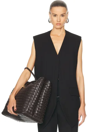 Bottega Veneta Blazer Vest in - Black. Size 34 (also in 36, 38, 40).