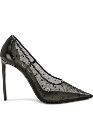Saint Laurent Anja Pump in - Black. Size 38.5 (also in 38).