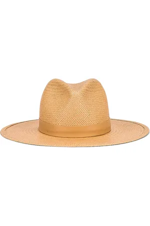 Janessa Leone Simone Hat in - Neutral. Size L (also in M, S).