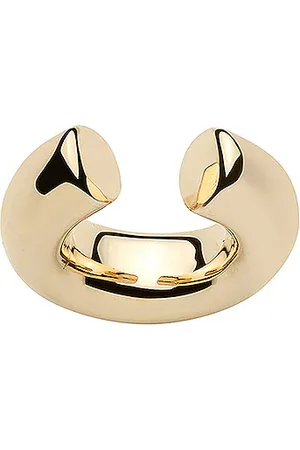 Jennifer Fisher Natasha Micro Ear Cuff in - Metallic Gold. Size all.