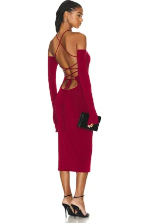 The Andamane Maddy Midi Dress in - Red. Size 44 (also in ).