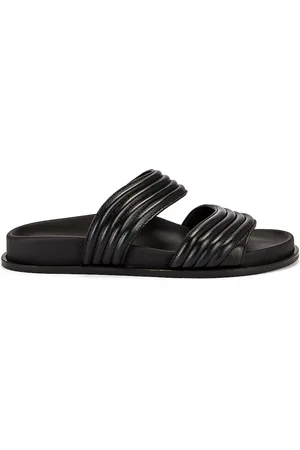 Alaïa Leather Slides in - Black. Size 36 (also in ).