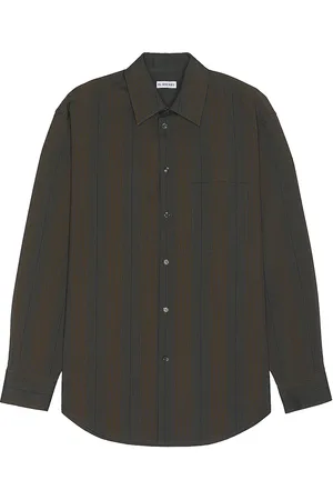 Burberry Plaid Shirt in - Black. Size M (also in ).