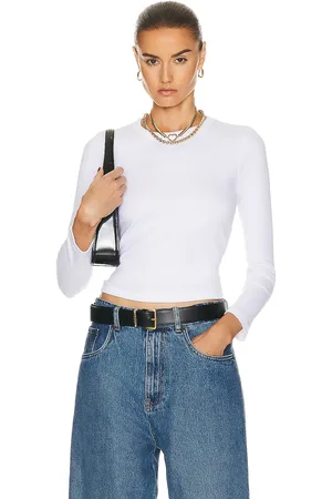 Leset Kelly Slim Fit Long Sleeve Top in - . Size L (also in XL).