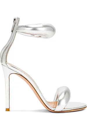 Gianvito Rossi Bijoux Heels in - Metallic . Size 34 (also in 34.5, 35.5).