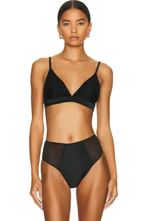 Wolford Stretch Silk Built Up Bralette in - Black. Size XS (also in ).