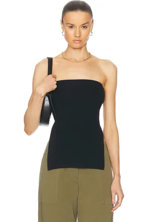 AEXAE Technical Knit Bandeau Top in - . Size L (also in ).