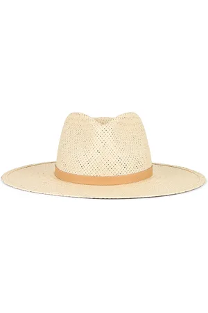 Janessa Leone Sherman Hat in - Neutral. Size L (also in M, S).